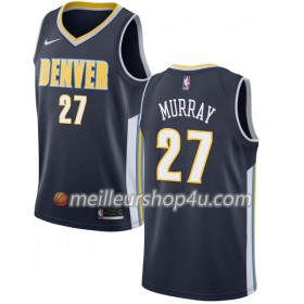 Maillot Basket Homme Denver Nuggets Jamal Murray 27 Nike 2017-18 Navy Swingman